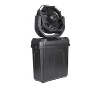 Ventilateur brumisateur automatique avec batterie de 20 000 mAh 4 vitesses étanche, seau de 6 L, refroidissement extérieur pour camping, voyage rechargeable