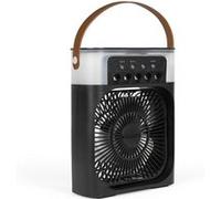LIVOO Ventilateur brumisateur de table DOM513N – 10 W – 3 vitesses – 0,60 l – Noir