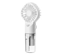 Ventilateur brumisateur d'eau - Ventilateur personnel pliable avec brume | Petit ventilateur portable rechargeable, longue durée de vie de la batterie et réservoir d'eau petit ventilateur pour voyage
