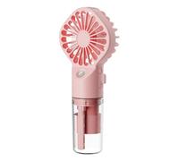 Ventilateur brumisateur d'eau - Ventilateur portable de camping, petit ventilateur portable | Ventilateur de brumisation portable de voyage rechargeable avec 4 modes de vitesse, ventilateur de