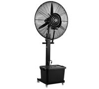 Ventilateur brumisateur oscillant Portable avec réservoir de 11 gallons, Ventilateur de Sol Mobile extérieur, Grand Ventilateur sur Pied, Ventilateur de Refroidissement Industriel, Ventilateur de Sol