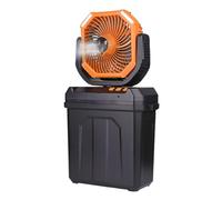 Ventilateur brumisateur portable avec veilleuse - Alimenté par batterie rechargeable pour le refroidissement extérieur sur les terrasses et le camping