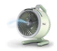 Shark Clean Ventilateur brumisateur FlexBreeze HydroGo silencieux léger 5 vitesses Menthe
