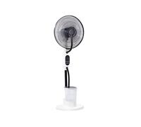 Ventilateur Brumisateur Silencieux et Oscillant - 75W - Blanc 40cm - 3 Vitesses - VOLTMAN
