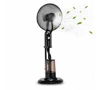 Ventilateur Brumisateur Sur Pied 40 Cm - Noir
