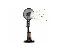 Ventilateur Brumisateur Sur Pied 40 Cm - Noir