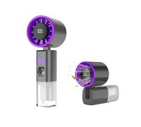 Ventilateur Brumisateurs Portable, USB C 1-100 Vitesses Réglables,Écran LED