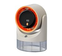 Ventilateur bureau - 100 vitesses silencieux rechargeable nomade réglable éventail main - Mini brise | Appareils individuels pour espace travail, chambre, maison, cité universitaire, voyage, camping,