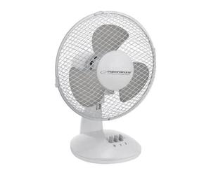 Ventilateur Bureau Blanc-gris Ehf004we Esperanza