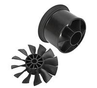 Ventilateur canalisé de 50 mm, Robuste, entièrement moulé par Injection, Ventilateur canalisé RC Stable pour Moteur 3300/4000/4600/5000KV pour la Plupart des Avions RC(Rame Positive)