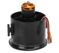 Ventilateur canalisé EDF à 6 pales de 70 mm, avec moteur sans balais QF2827 KV3800, puissance aérodynamique Stable pour avions RC