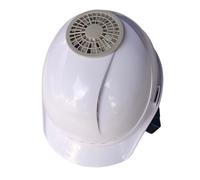 Ventilateur Casque - Casque de sécurité électrique pour Refroidissement site de Travail, Capuchon de Ventilateur Rechargeable | Utilisation extérieure Chapeau de Construction protectrice, Pro