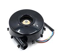 Ventilateur centrifu sans balais WM13075 DC12/24 V, Turbo, souffleur d'air for Gilet Anti-Vibrations, lit à Coussin d'air pour Le Bricolage(12V Blower and Drive)