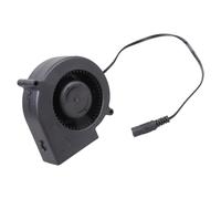 Ventilateur centrifuge 12 V 5500 tr/min 97 x 33 mm pour refroidissement du gril et ventilation PC avec double roulement et boîtier en métal