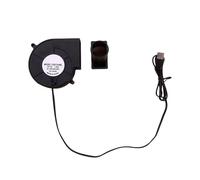 Ventilateur centrifuge 3500 tr/min 5 V pour un éclairage rapide et facile au charbon dans diverses applications extérieures Ventilateur de refroidissement USB pour électronique