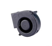 Ventilateur centrifuge 9733 pour ventilateur turbo, DC 12 V/24 V, sans balais avec double roulement à billes, PBT ignifuge, silencieux 40 dB, 150 m³/h pour ventilateur d'échappement et refroidissement
