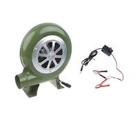 Ventilateur centrifuge à vitesse variable pour barbecue - 12 V - Avec régulateur de vitesse - Pour camping - Charbon de bois