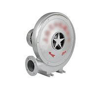 Ventilateur Centrifuge, BoîTier en Aluminium, Pale de Ventilateur en Aluminium, Ventilateur à Moyenne Pression Gonflable à Moteur en Cuivre Pur, Adapté Au ChâTeau/argent / 550W
