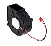 Ventilateur Centrifuge DC 12V Débit Élevé en PBT pour Chaudière et Poêle à Granulés Silencieux Compact
