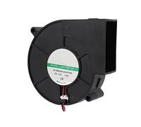 Ventilateur Centrifuge Haute Vitesse DC12 V 1 A à Faible Bruit pour Souffleurs Extérieurs, Machines à Bulles, Petits Appareils électriques, Résistance à Haute Température