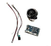 Ventilateur centrifuge WS7040 DC sans balais 12 V/24 V Pompe à air industrielle compacte haute pression pour purification d'air, piles à combustible, outils d'équipement de ventilation (WS7040-12 V et