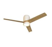 Ventilateur céramique M blanc/bois