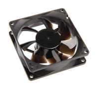 Noiseblocker Ventilateur pour PC BlackSilent Pro P-P noir 80 x 80 x 25 mm