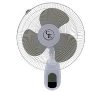 Ventilateur/Circulateur d'air mural + Télécommande Cornwall 40 cm/1900 m³/h (16WF)