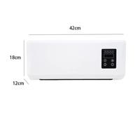 Ventilateur Climatiseur 2000W fonction chauffage et refroidissement équipé de porte-serviettes mural maison avec télécommande
