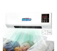 Ventilateur Climatiseur Murale pour Chambre,Ventilateur Centrifuge Intelligent avec Chauffage - Appareil de Chauffage Électrique Économe en Énergie, Électroménager Silencieux pour Bureau