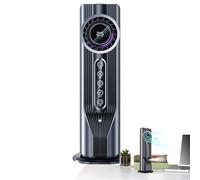 Ventilateur Climatiseur Portable Rafraîchisseur - D'air Évaporatif Chauffant Personnel, Silencieux Mini Bureau Pour, Maison Voiture Tente Camping | Multipurpose Outdoor Indoor Utility