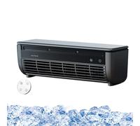 Ventilateur Climatiseur | Ventilateur Climatiseur Mural | Dispositif Ventilation Tri Vitesse Charge Sans Fil Gain De Place | Pour Optimisation De L'Espace Intérieur Extérieur Salle De Bain