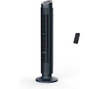 Rowenta Ventilateur colonne Eole Silence Force VU7050F0 5 vitesses 48 W Noir