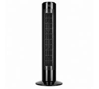 Ventilateur colonne Aga 77 cm Noir