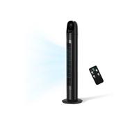 Ventilateur colonne - ALIGHTUP - 50 watts - 3 vitesses - Fonction de minuterie - oscillation 80°