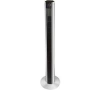 Ventilateur colonne avec minuteur et fonction oscillation 50w noir gris