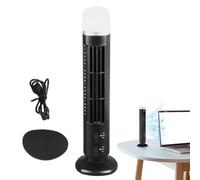 Ventilateur colonne de bureau Appareil soufflant sans pales sur pied avec | Ventilateur Tour Portable Pour Balcon Voiture Dortoir Lieu De Travail Appartement Cuisine Chambre Maison Patio