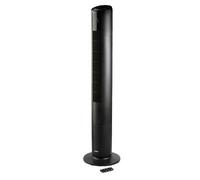 Ventilateur colonne - DOMO - 50 W - Eclairage d'ambiance - Oscillation large - Hauteur 105 cm - 5 vitesses - Télécommande inclus