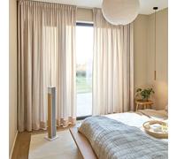 Ventilateur colonne Nick Bamboo Blanc avec télécommande Stadler Form