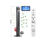 Sichler Haushaltsgeräte Ventilateur colonne avec ioniseur VT-375