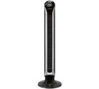 Ventilateur colonne sur pied avec minuterie 40w gris noir