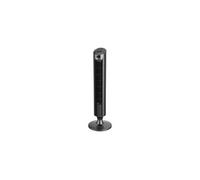 Ventilateur colonne sur pied avec minuterie jusqu'à 12h 45w noir