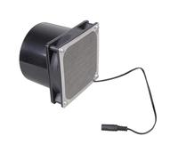 Ventilateur compact 12 V 0,3 A avec prises de 5,5 x 2,1 mm pour flux d'air dans diverses applications artisanales Ventilateur de ventilation pour loisirs créatifs