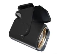 Ventilateur compact à clipser alimenté par USB - Débit d'air réglable - Construction en ABS - Ultra silencieux et léger - Pince pour bureau, maison, bureau, extérieur - Noir