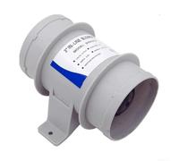 Ventilateur compact en ligne de 7,6 cm pour utilisation marine, souffleur d'air 12 V avec fonctionnement à faible bruit pour camping-car et bateau