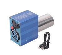 Ventilateur compact en métal à haut régime avec câble USB 5 V 12 V entrée vitesse variable pour démarrer smogs ventilation barbecue souffleur extérieur