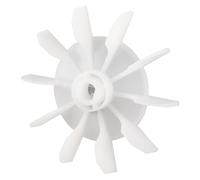 Ventilateur Compresseur 135 mm, Pale de Ventilateur pour Moteur Électrique, Accessoires de Pale de Ventilateur pour Petit Compresseur d'Air, Axe 14 mm, Plastique, Turbine Dissipation Chaleur, Étanche