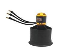 Ventilateur conduit CCW 50 mm EDF 12 pales avec moteur sans balais QF2611 4600KV pour avion RC modèle d'avion pièces de bricolage