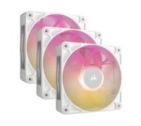Ventilateur - CORSAIR - iCUE LINK RX120 RGB MAX - Triple Pack - Blanc - RGB personnalisable