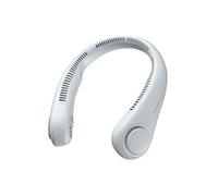 Ventilateur JISULIFE Cou Portable 3 Vitesses Réglable / Interface Type-C / 4000mAh GRIS G